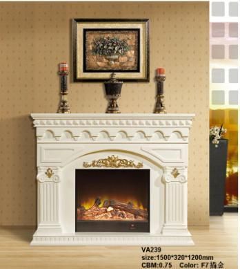 Energy-Saving Electric Fireplace with Timing Holiday Mode