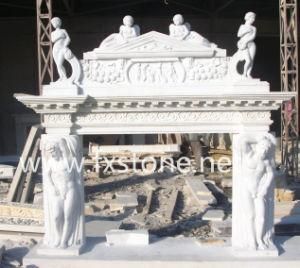 Double-Decker Fireplace