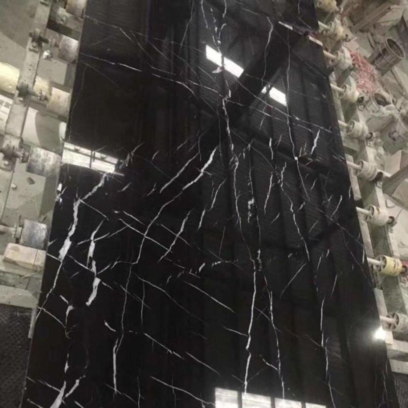 White/Black Marble Tile for Floor/Wall/Countertop/Vanitytop Polish Marble Big Slab