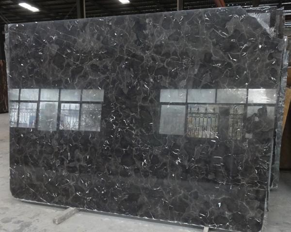 China Dark Brown Emperador Marble Slab
