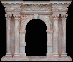 France Deisgn Marble Firepalce (MSDF-003)