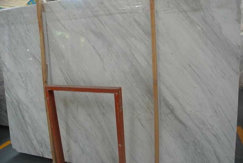 Volakas White Marble Slab for Tiles and Countertops