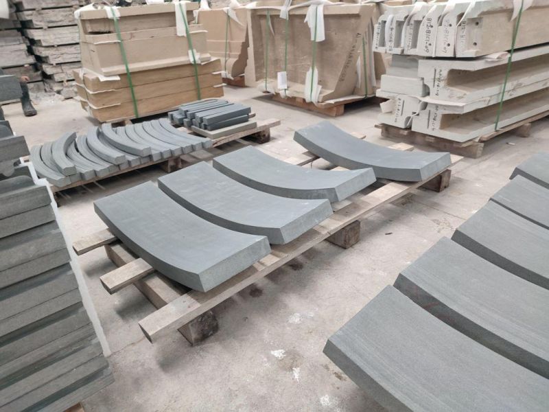 Dark Grey Sandstone Bending Tiles/ Wall Tiles/Floor Tiles