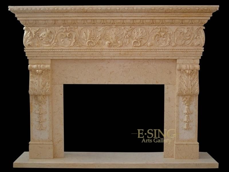 White Marble Fireplace New Designs French Fireplace Surround