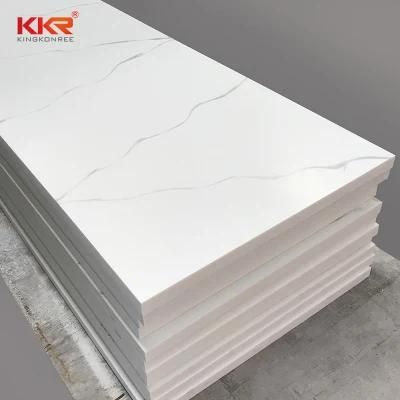 Marble Artificial Stone Counter Top Shower Wall Panels Solid Surface Slab