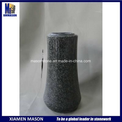 New Design Granite Stone Vase for Cemetery Memorial