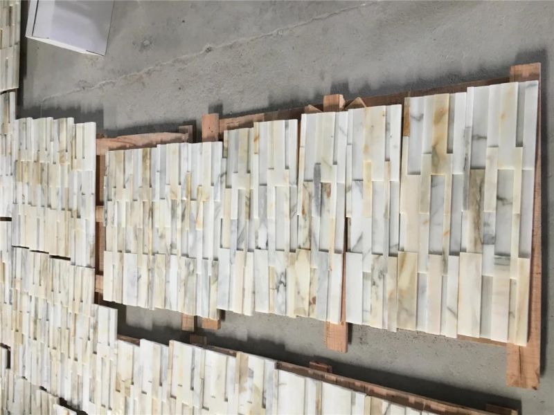 Carla Carter Gold Marble Golden Calacatta Marble Culture Stone Tile