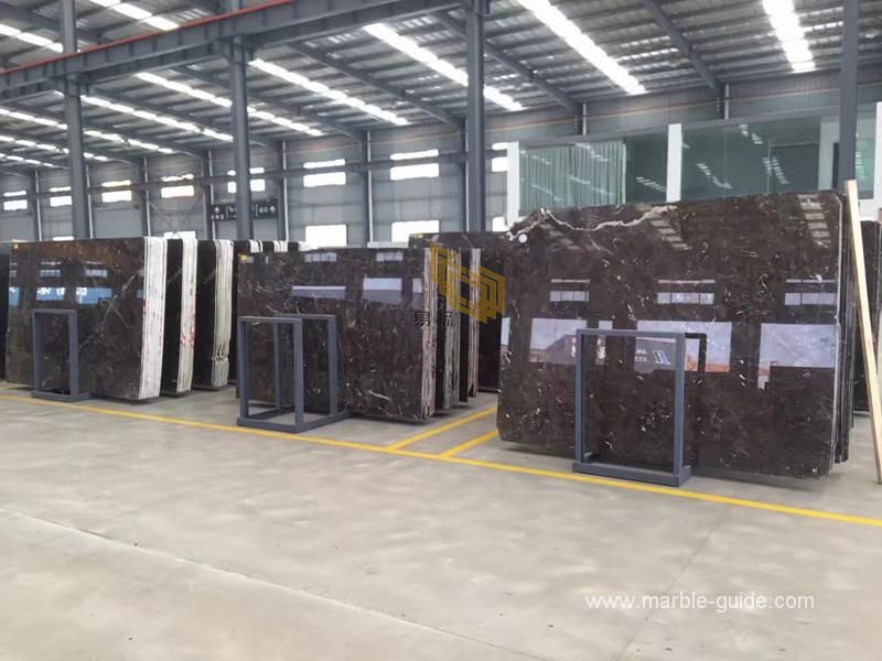 Dark Emperador Brown Marble Slabs for Countertop/Floors/Table/Worktop/Wall/Bathroom/Kitchen/Vanity