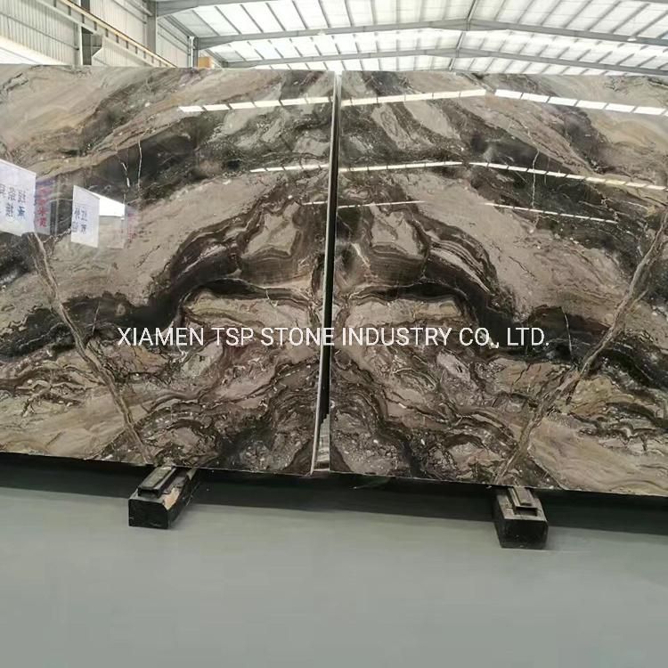 New Arrival Venice Brown Marble Slab for Interior Wall Floor Tile