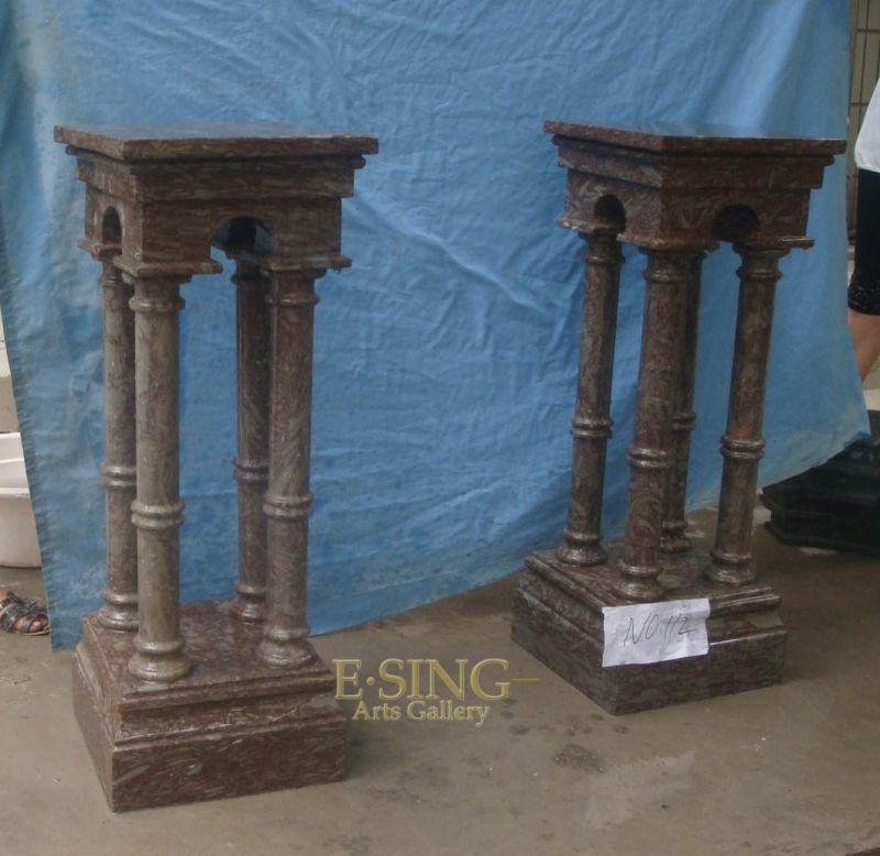 Home and House Decoration Black Marble Pillar Designs for Interior Decoration Marble Columns