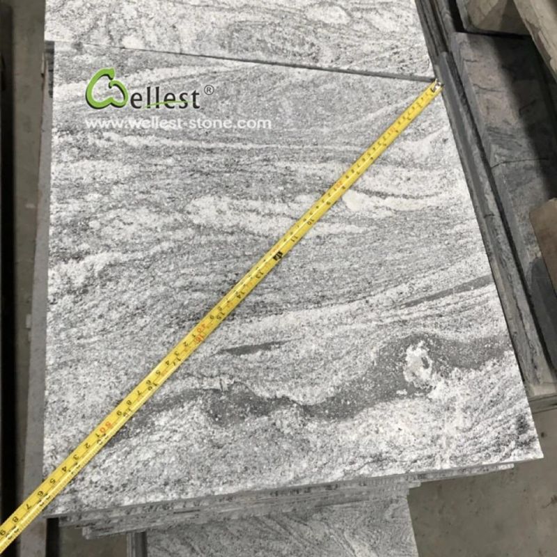 Cheap Price China Grey Granite Flamed Tiles for Floor and Wall Cladding