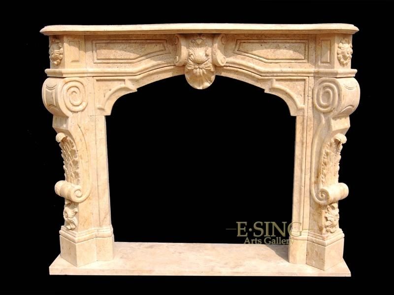 Chinese Marble Fireplaces Modern Fireplace for Sale