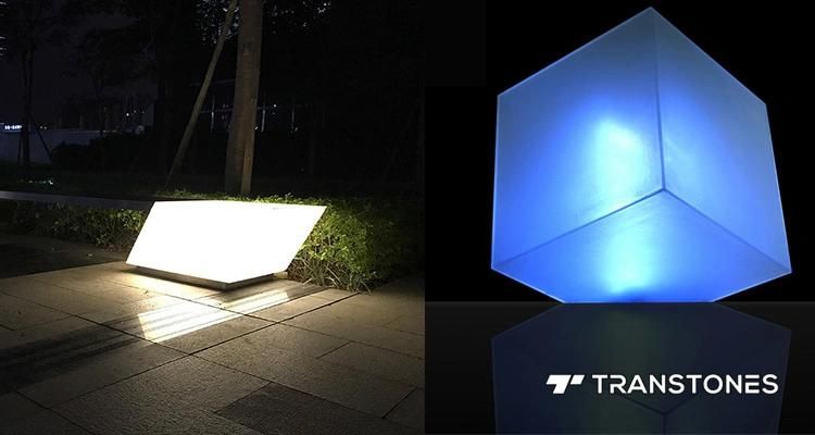 Translucent Blue Stripe Sandstone 3mm Acrylic Sheet for Light Box