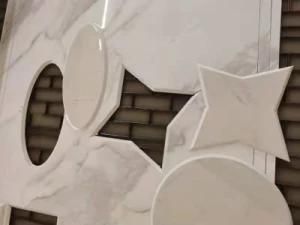 1200*2400*9mm Sintered Stone Slabs Yugoslav White for Background Wall, Kitchen and Furniture Countertop