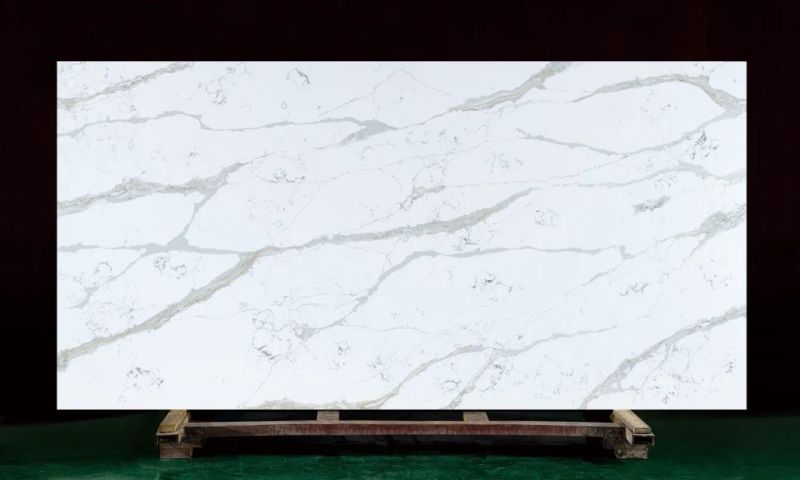 Modern Artificial Quartz Stone Kitchen Countertop Thickness 2cm Esv017
