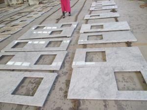 Cararra White Marble Kitchen Countertop&Vanity Top