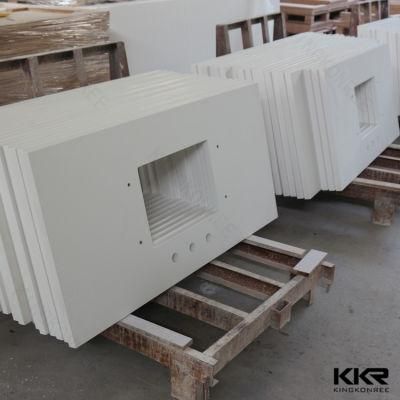Kitchen Furniture Prefab Sparkle Engineered Quartz Stone Countertop