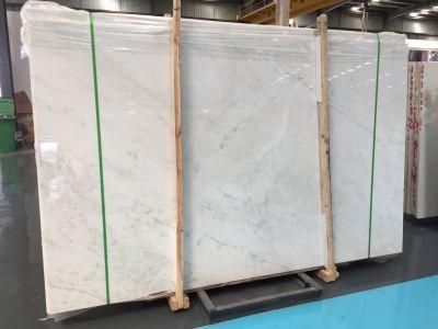 Popular Natural White Marble/Eastern White Slab and Tile for Hotel Wall Floor Decorate