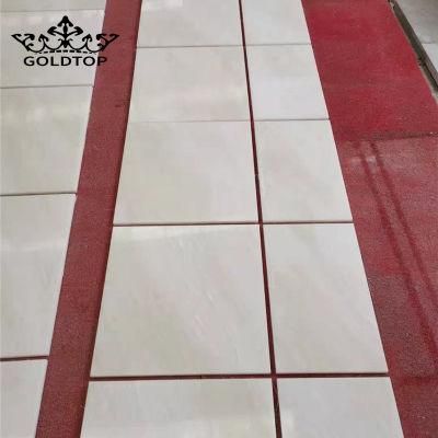 China Supplier Hot Sale Natural Polished/Honed Stone Milan White Marble Stairs for Wall/Floor/Kitchen/Bathroom Apartment/Hotel Decoration