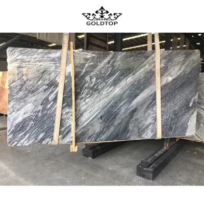 Natural Stone White and Gray Carrara Grey Marble for Wall Floor and Contertops