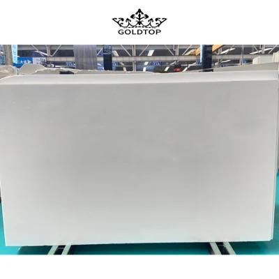 Most Popular White Polished Marble Slab for Bathroom Tiles and Countertops