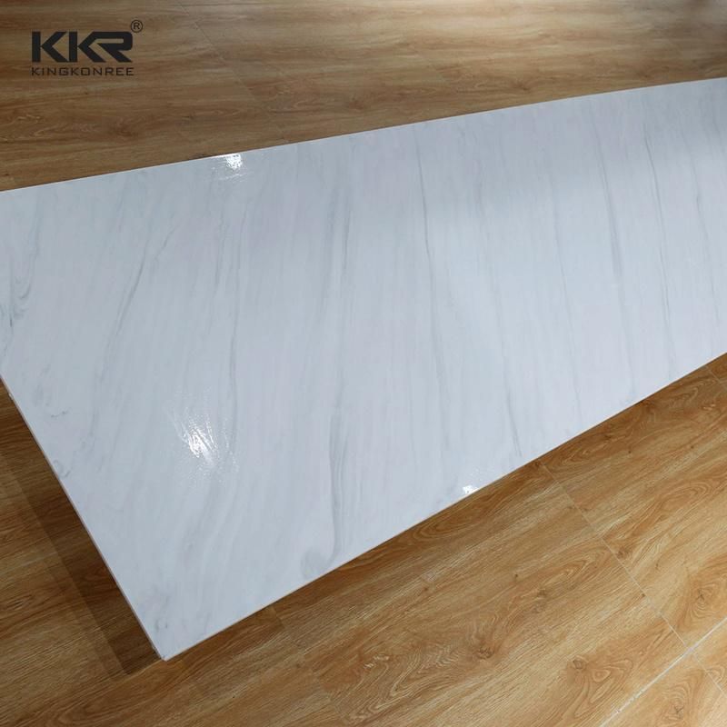 Hot Selling Marble Look Solid Surface Sheet Corian Stone Slabs for Worktop