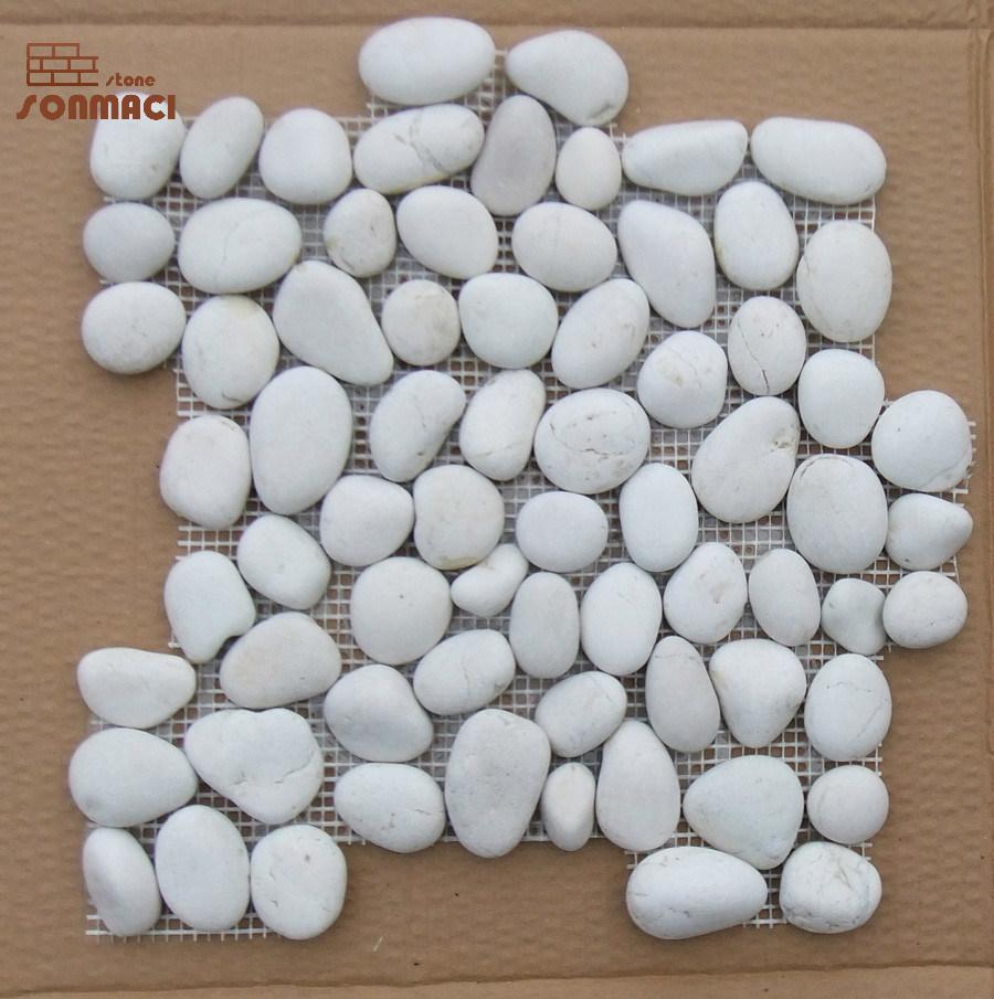 Outdoor Natural Pebble Stone Floor Mat