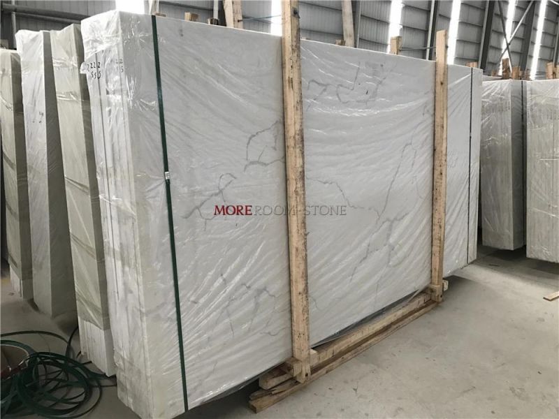 3D Polished and Matt Artificial Stone Quartz Slab for Kitchen Countertop, Bathroom Vanity, Floor and Wall Design