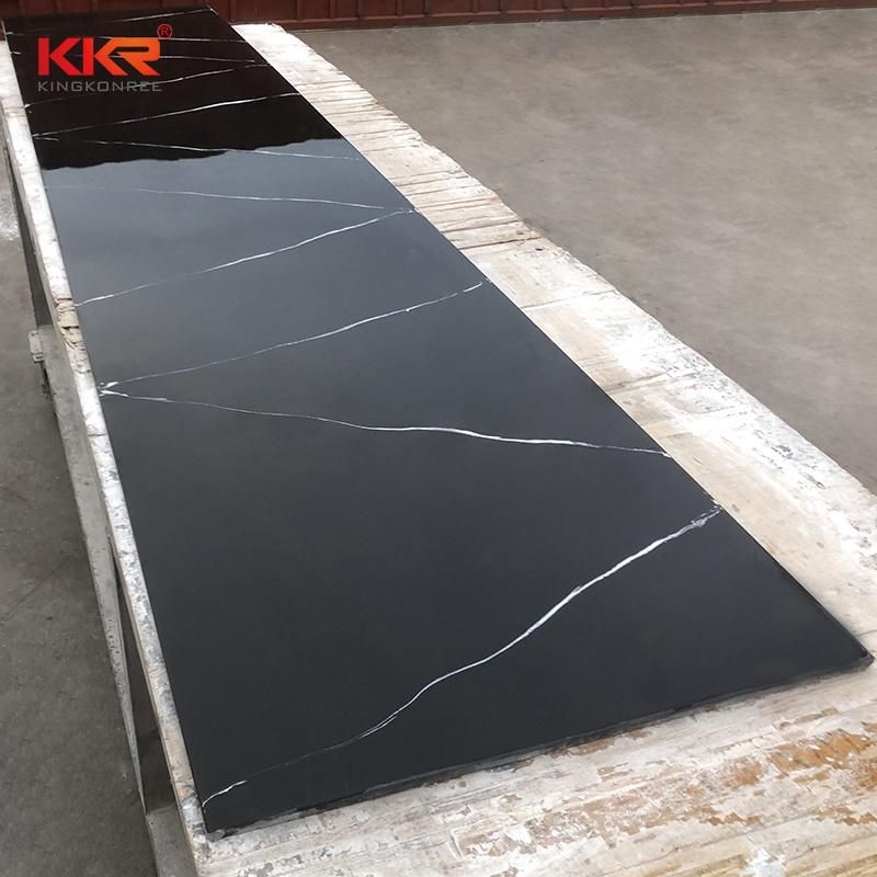 Solid Surface Artificial Stone Marble Veinning Acrylic Sheet Solid Surface