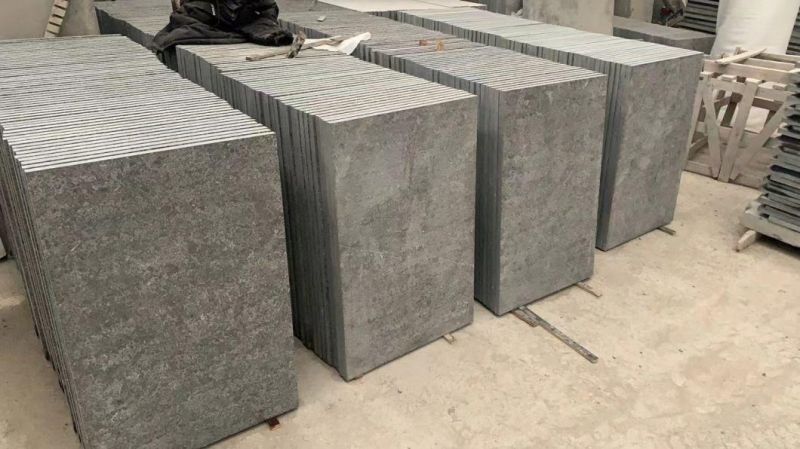 Low Price China Blue Limestone for Steps, Bluestone Treads, Kerbstone