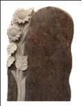 Cheap Price Cemetery White Granite Angel Headstone Tombstone Design