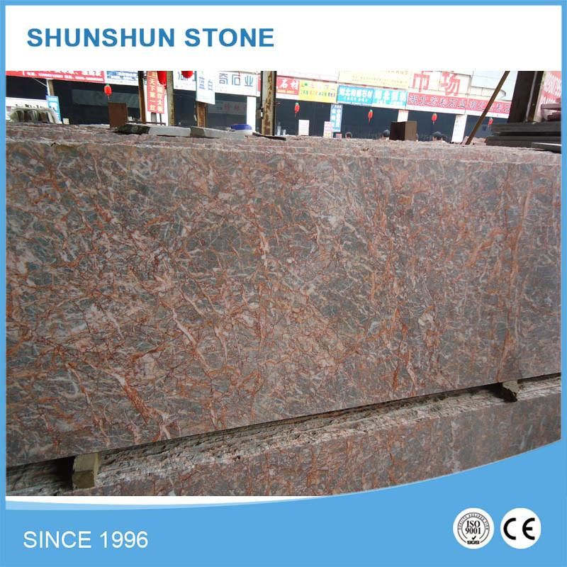 China Agate Red Marble Slabs for Wall and Floooring