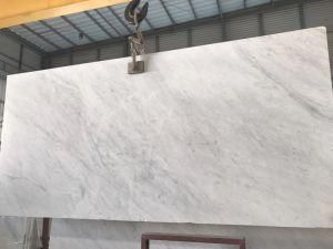 Narural Polished Carrara White Marble Stone for Kitchen/Bathroom/Wall/Flooring, Marble Slab