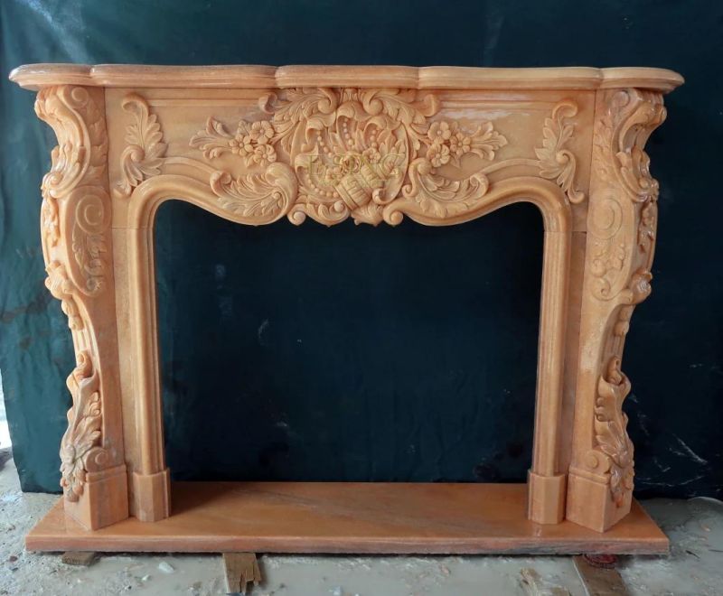 White Marble Fireplace New Designs French Fireplace Surround