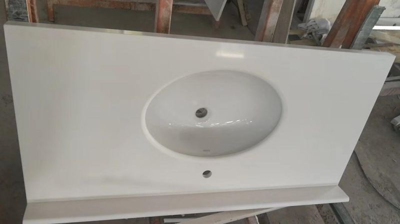 Absolute White Quartz Vanity Tops