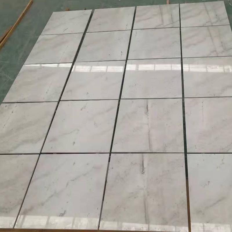 China Cheap Wholesale Price Landscape White Marble Tile for Floor and Wall