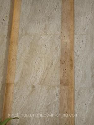 Ivory/White Travertine Facade Tile Decorative/Wall Panel Marble Interior/Exterior Coping/Covering/Paving/Cladding Stone