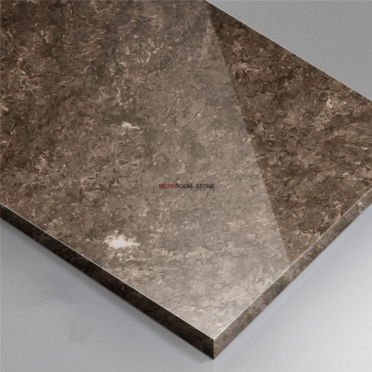Artificial Quartz Stone Slab for Granite Kitchen Counter Top or Vanity Top
