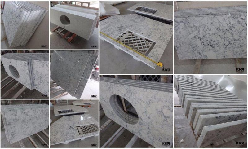 China Factory Engineered Quartz Stone 20mm Artificial Silestone Quartz Slab for Kitchen Countertops