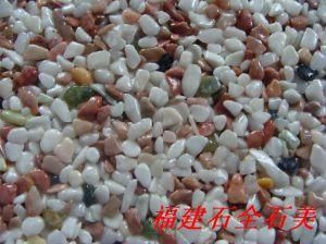 Colored Cobble Tile/Dyed Pebble Tile/Permeable Stone Tile