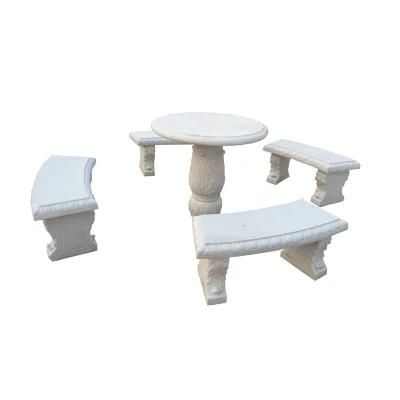 Granite Park Garden Landscaping Stone Outdoor Table Benches Mbg-10