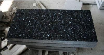 Blue Pearl Granite Heart Tombstones