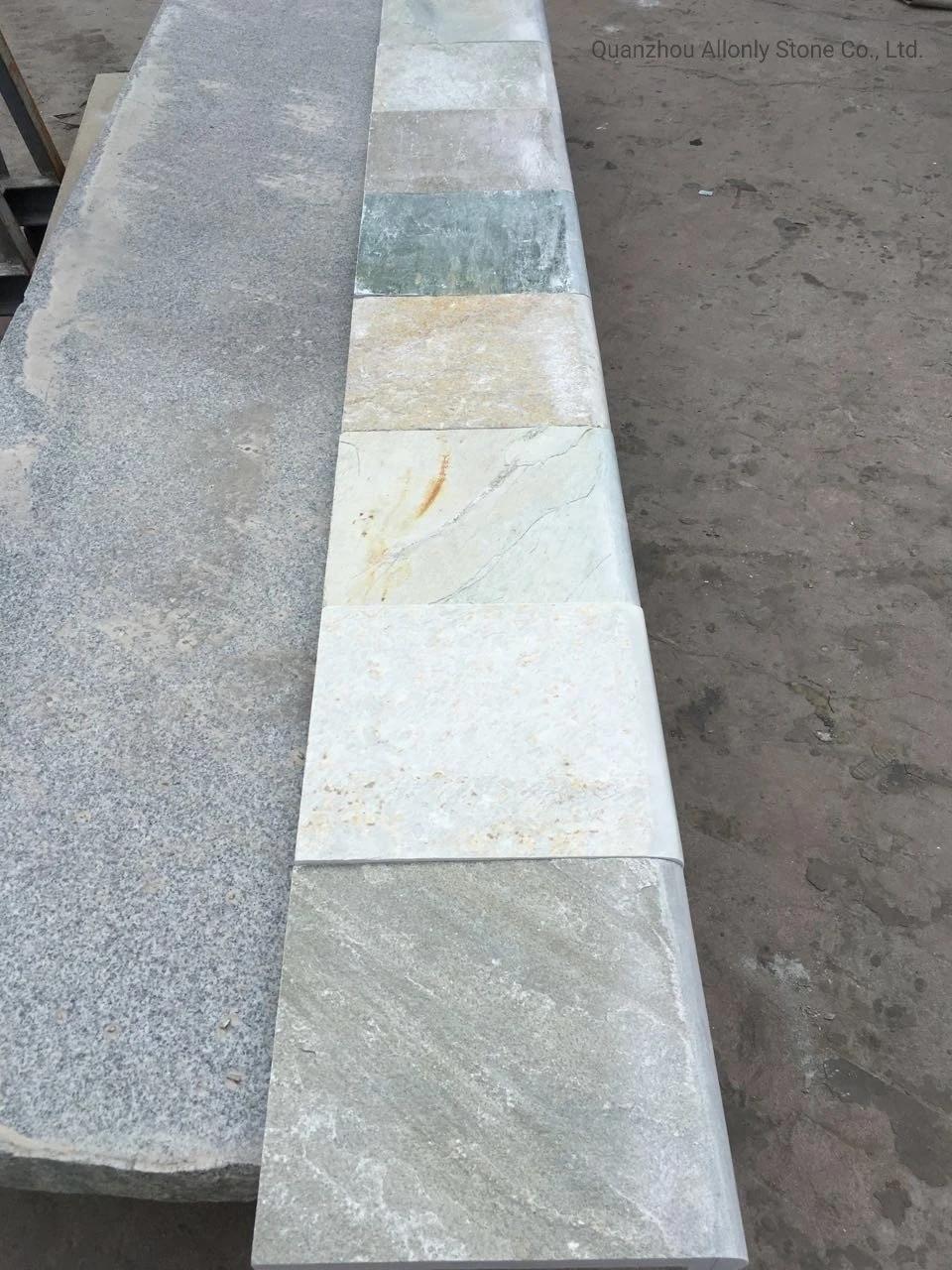 Wholesale Cheap Swimming Pool Slate Tiles Price with Stone Coping