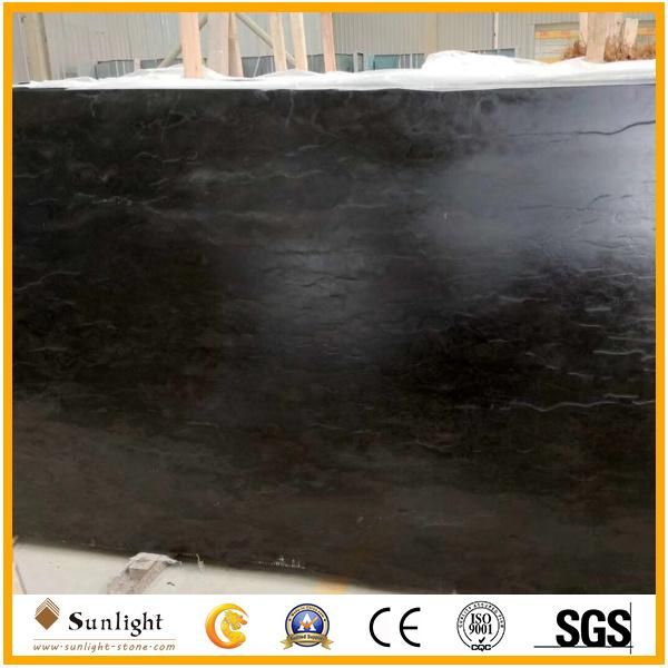 Hot Sell China Black Wooden Marble for Tiles, Vanity Tops