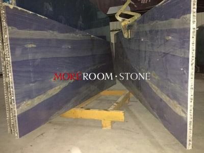 Lightweight Thin Panel Big Size Luxury Stone Brazilian Blue Marble