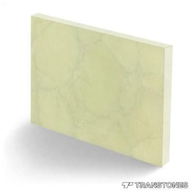 Transtones Resin Panel Polished Backlit Translucent Alabaster Sheet for Coffee Table