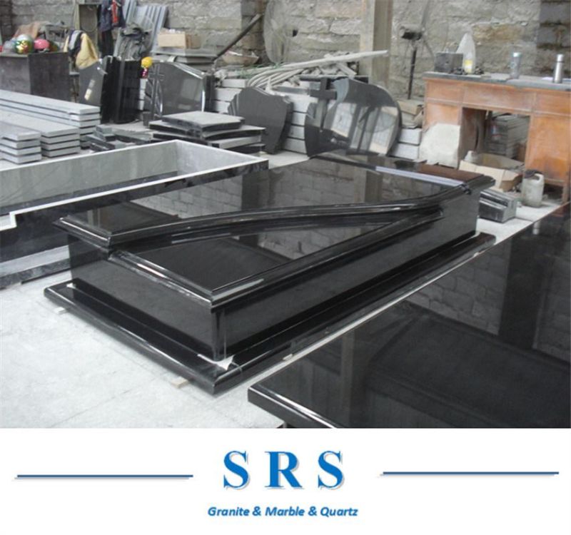 Popular European Granite Monument Russian Style G664, G654 and Black Granite Tombstone