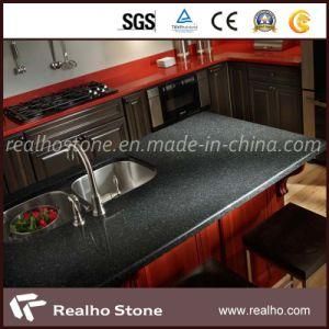 Black Galaxy Quartz Countertop for Bathroom