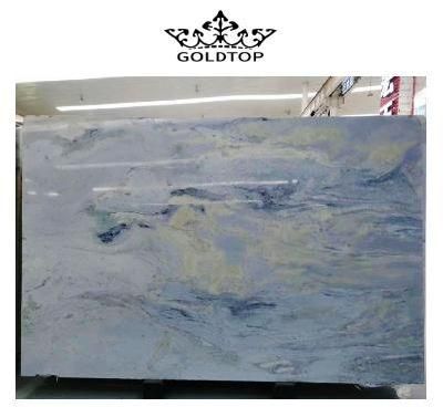 Expert Romantic Blue Sky Natural Marble for Wall and Floor Decoration
