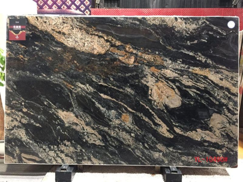 Stary Sky Black Marble Slabs for Flooring Tile, Countertop